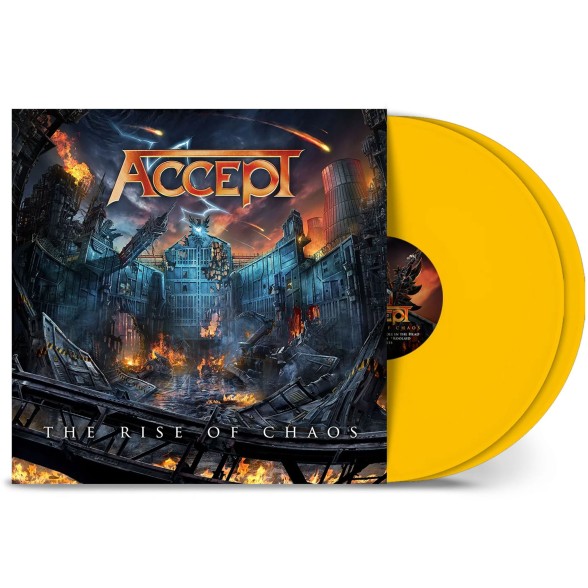 ACCEPT - THE RISE OF CHAOS (2LP-GATEFOLD) [YELLOW] 2LP