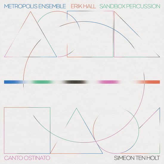 Metropolis Ensemble, Erik Hall, Sandbox Percussion - Canto Ostinato 1LP
