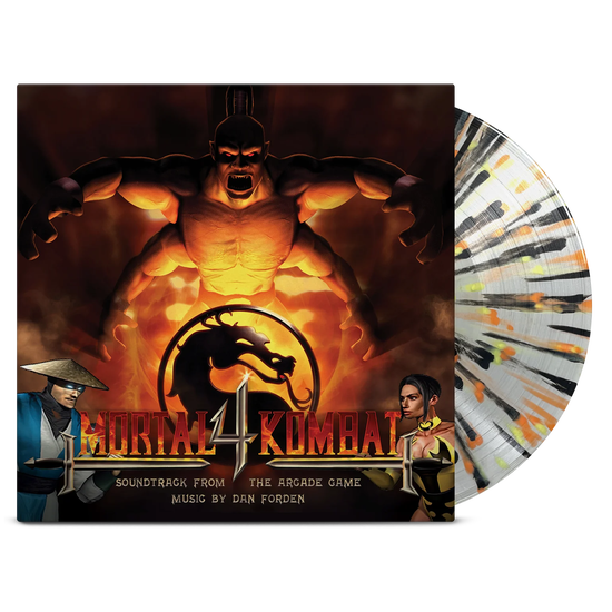 OST Mortal Kombat MK 4 Dan Forden 1LP splatter (VINYL) (2025) 1LP
