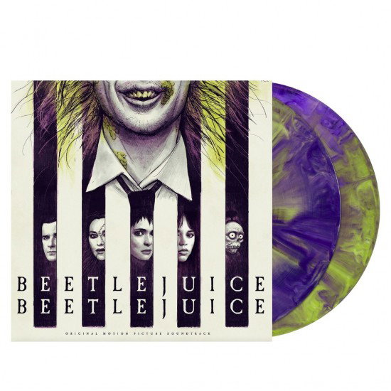 Beetlejuice Beetlejuice (LP) [Lime Green & Purple Vinyl Hand Poured edition] (2024) 2LP