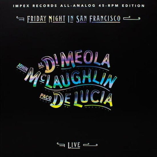 Di Meola,al / Mclaughlin,john - Friday Night in San Francisco 1LP