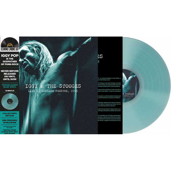 Iggy & The Stooges - Live At Lokerse Feesten 2005 - TURQUOISE 1LP