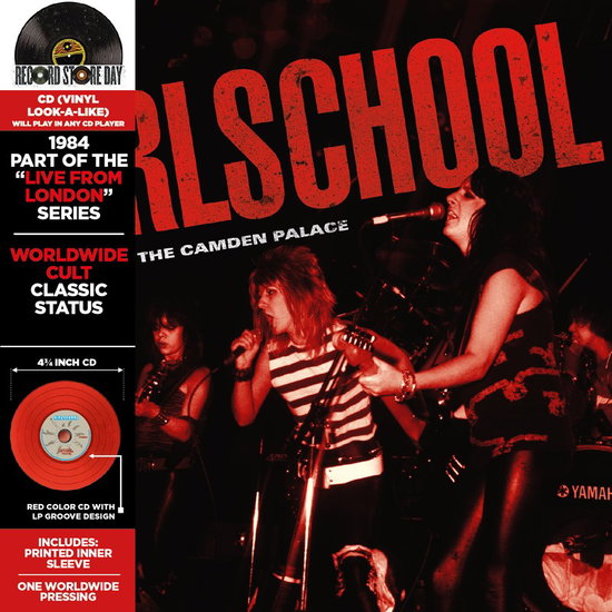 GIRLSCHOOL - LIVE FROM THE CAMDEN PALACE 1CD