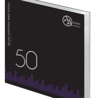 Audio Anatomy - 50 x 12" Deluxe Audiophile Antistatic Inner Sleeves (White) INNERSLEEVES