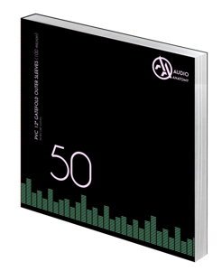 Audio Anatomy - 50 x 12" PVC Gatefold Outer Sleeves (100 Micron) OUTERSLEEVES