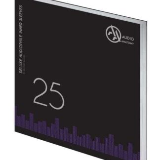 Audio Anatomy - 25 x 12" Deluxe Audiophile Antistatic Inner Sleeves (Cream) INNERSLEEVES