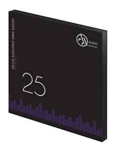 Audio Anatomy - 25 x 12" Deluxe Audiophile Antistatic Inner Sleeves (Black) INNERSLEEVES