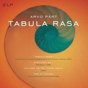Arvo Pärt - Tabula Rasa / Symphony 1/Collage On A Theme B-A-C-H / Pro Et Contra 2LP