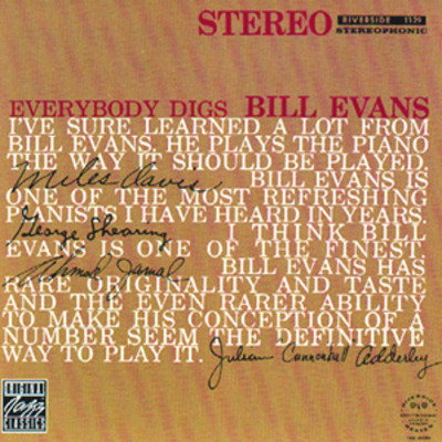 Bill Trio Evans - Everybody Digs Bill Evans 1LP