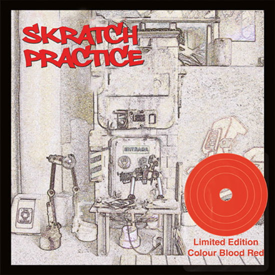 DJ T-KUT - SKRATCH PRACTICE - 7" BLOOD RED 1-LP 45lik