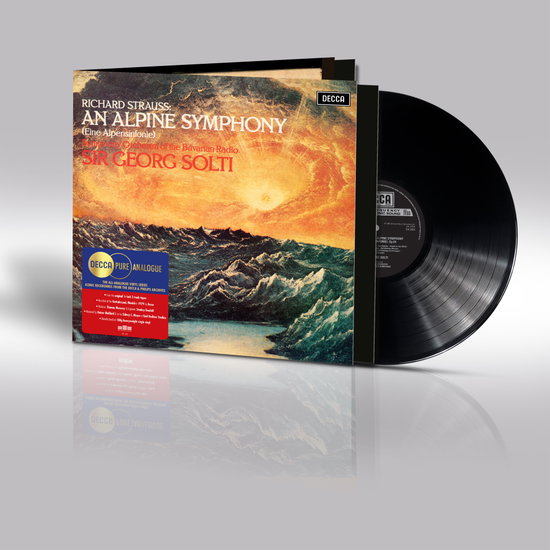 Symphonieorchester Des Bayerischen Rundfunks / Sir Georg Solti - R. Strauss: Eine Alpensinfonie. Op. 64 (Decca Pure Analogue) 1-LP