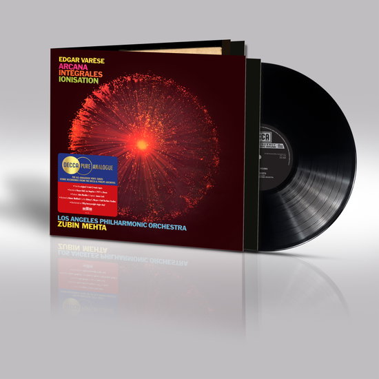 Los Angeles Philharmonic / Zubin Mehta - Varese: Arcana / Integrales / Ionisation (Decca Pure Analogue) 1-LP
