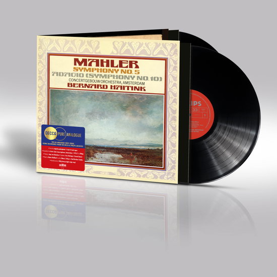Royal Concertgebouw Orchestra / Bernard Haitink - Mahler: Symphony Nos. 5 & 10 (Decca Pure Analogue) 1-LP