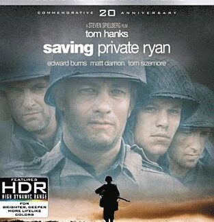 SAVING PRIVATE RYAN 3-Blu-Ray