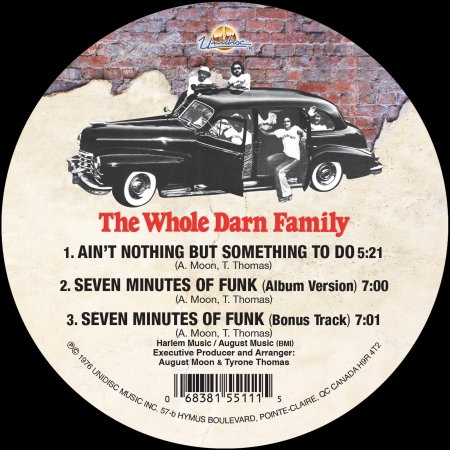 Whole Darn Family - Ain't Nothing But Something To Do/Seven Minutes of Funk 1-Vesair