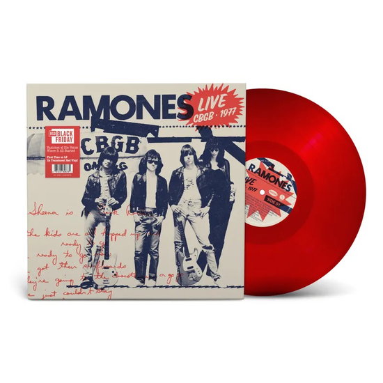 Ramones - Bf 2025 - Live at Cbgb, 1977 (Red Vinyl) 1-LP