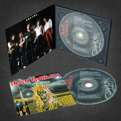 Iron Maiden - Iron Maiden (CD) [Remastered edition] [Digipak] (2018) 1-CD