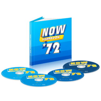 NOW Music - Now Yearbook 1972 (CD) [Deluxe edition] [Hardback] 4-CD