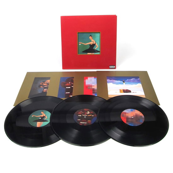 Kanye West - My Beautiful Dark Twisted Fantasy 3-LP