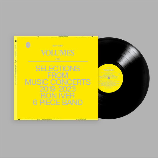 BON IVER - VOLUMES: ONE "SELECTIONS FROM MUSIC CONCERTS 2019-2023" 1-LP
