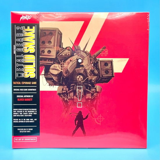 Barrett, Oliver - Metal Gear 2: Solid Snake - Original Video Game Soundtrack 4-LP