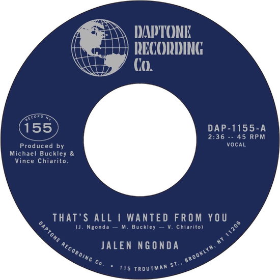 Ngonda, Jalen - 7-That S All I Wanted From You / So Glad I Found You 1-Vesair