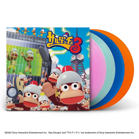 Soichi Terada - Ape Escape 3 Originape Soundtracks in a Box 1-LP