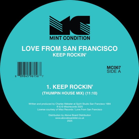 Love From San Francisco - Keep Rockin' 1-Vesair