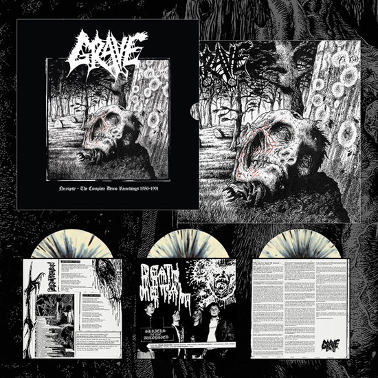 Grave - Necropsy - the Complete Demo Recordings 1986-1991 (Bone / Black Splatter 3lp) 3-LP