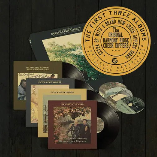 CREEK DIPPERS, THE - GOLDEN STATE LOCKET(3LP, CD + 12") L+C 8-Vesair CD