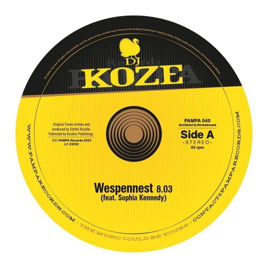 DJ Koze - Wespennest 1-Vesair