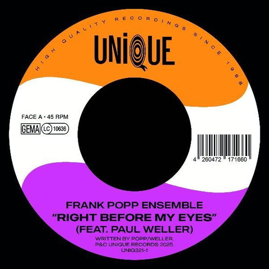 Frank Popp Ensemble Feat. Paul Wel - 7-Right Before My Eyes 1-Vesair