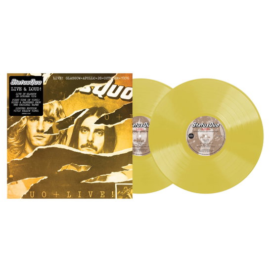 Status Quo - Live In Glasgow 28th October 1976 2-LP