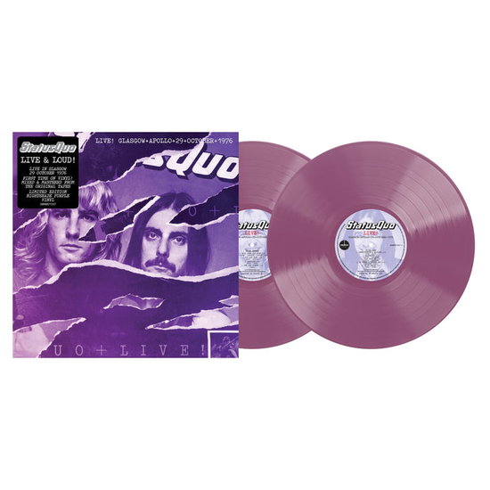 Status Quo - Live In Glasgow 29th October 1976 2-LP
