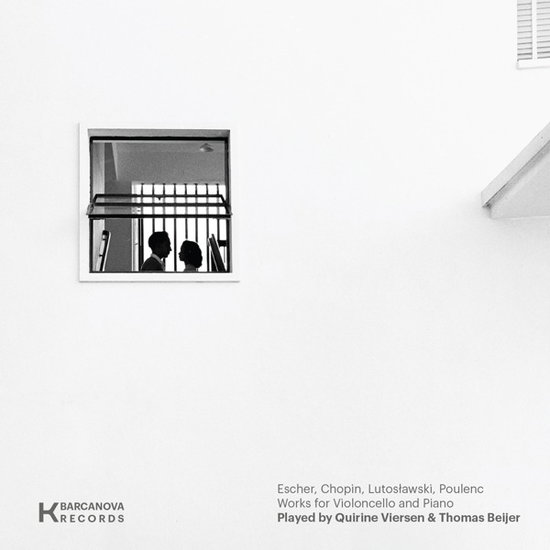 Quirine Viersen & Thomas Beijer - Escher, Chopin, Lutoslawski, Poulenc, Works For Violoncello And Piano 2-LP