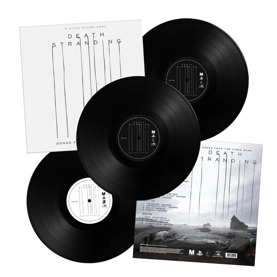 Takeshi Furukawa - Death Stranding (Songs from the Video Game) (LP) [Black Vinyl edition] (2026) 3-LP