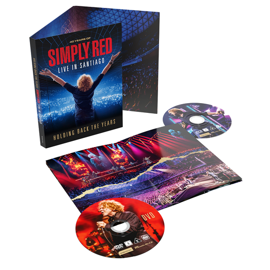 Simply Red - Holding Back the Years: Live in Santiago 2-BLU-RAY/DVD