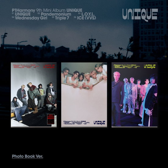 P1HARMONY - Unique CD/MERCH