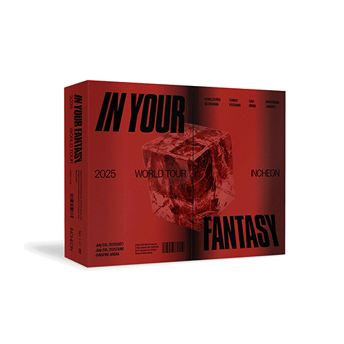 ATEEZ - 2025 WORLD TOUR [IN YOUR FANTASY] INCHEON 2-DVD+MERCH